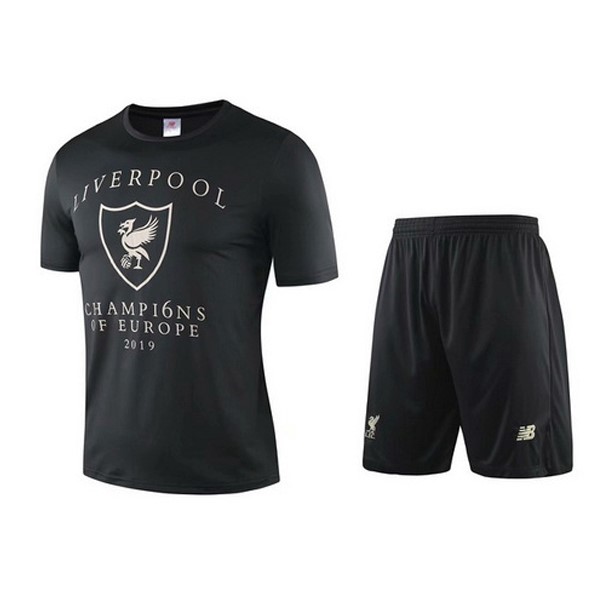 Entrenamiento Liverpool Conjunto Completo 2019-2020 Negro